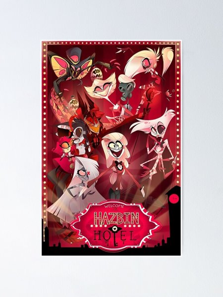 Hazbin Hotel poster