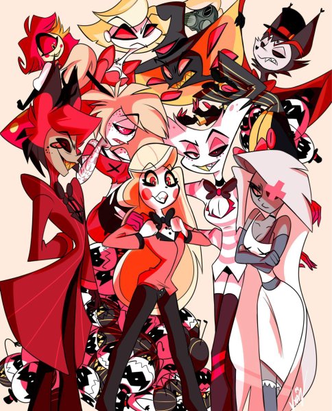 Hazbin Hotel poster