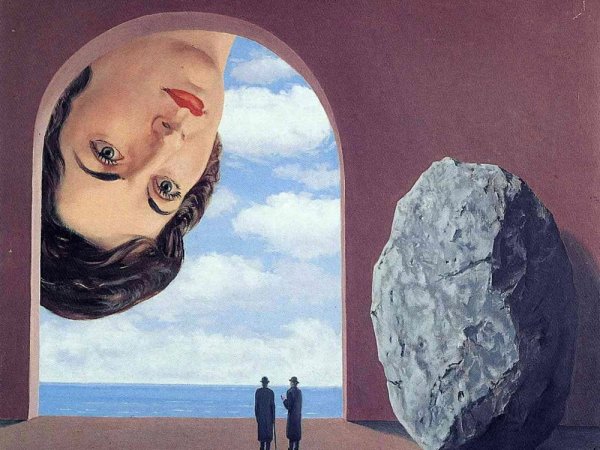 Рене Магритт портрет Стефи Лангю