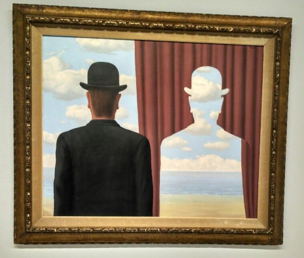 Рене Магритт декалькомания 1966