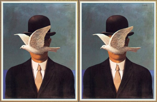 Рене Магритт автопортрет