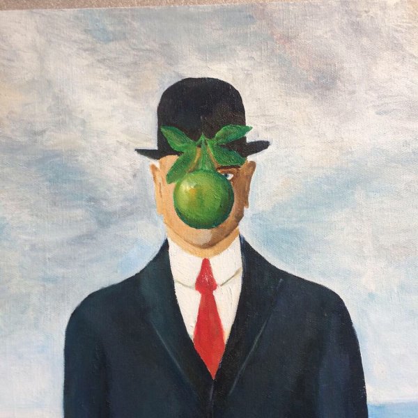 Рене Магритт с женой