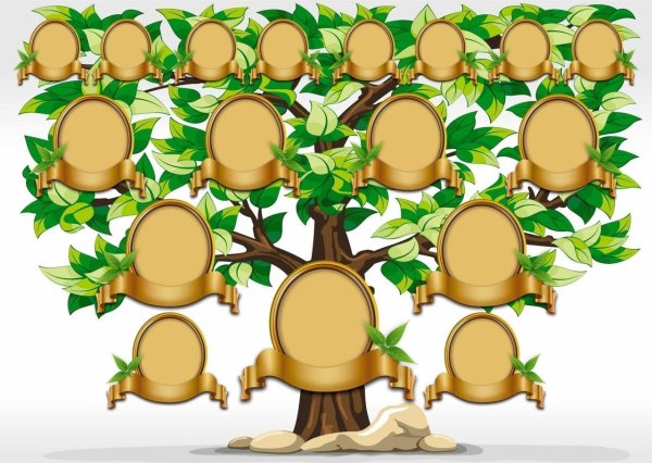 Фон для генеалогического дерева