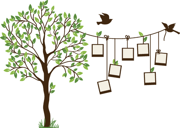 Дерево на стене