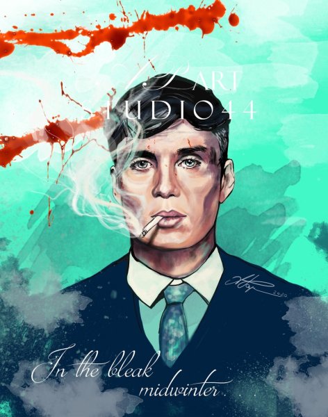 Томас Шелби арт