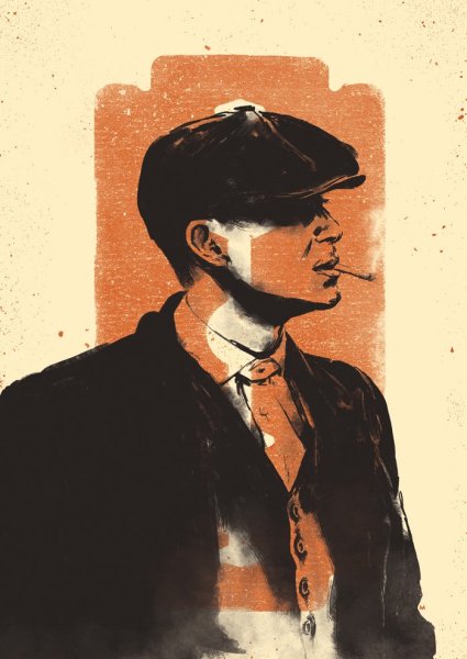 Острые козырьки Томас Шелби арт