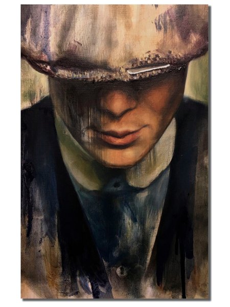 Томас Шелби красный арт