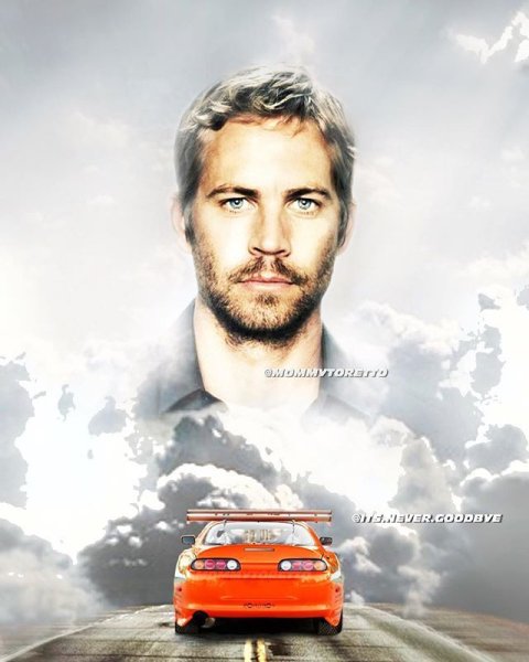 Пол Уокер Форсаж арт