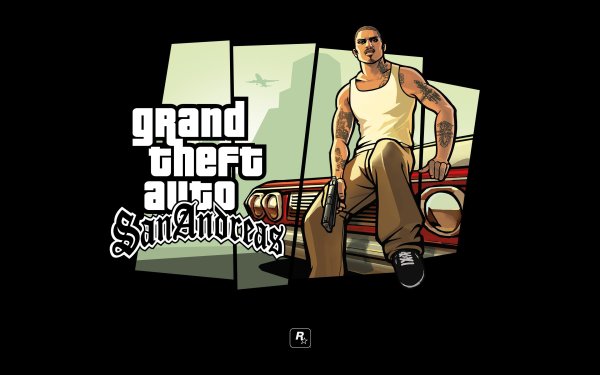 Grand Theft auto San Andreas обложка игры