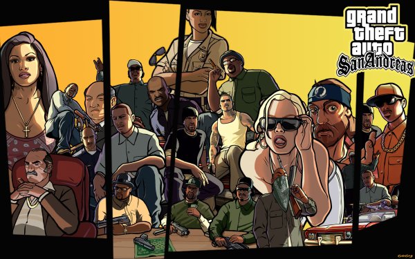 Grand Theft auto San Andreas обои