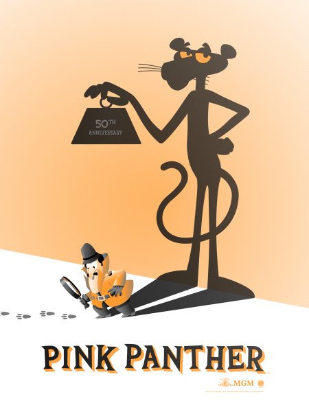 Розовая пантера плакат