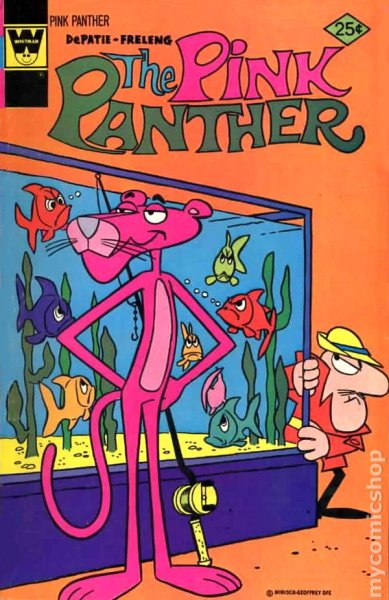 Pink Panther 1971 Whitman