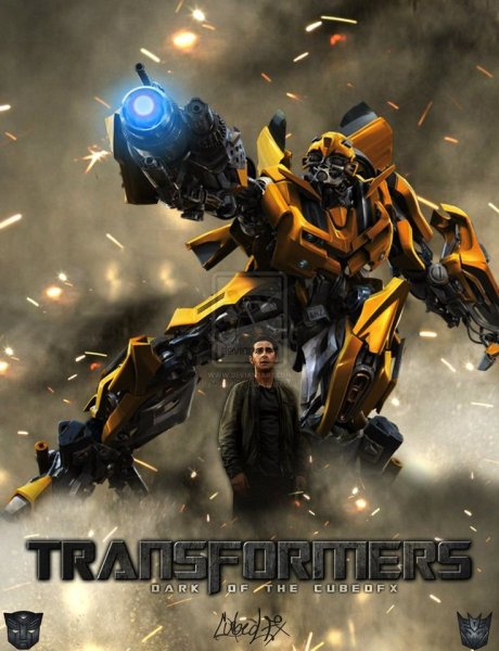 Трансформеры Бамблби плакат