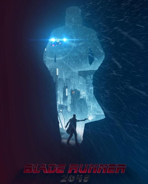 Бегущий по лезвию 1982 Постер