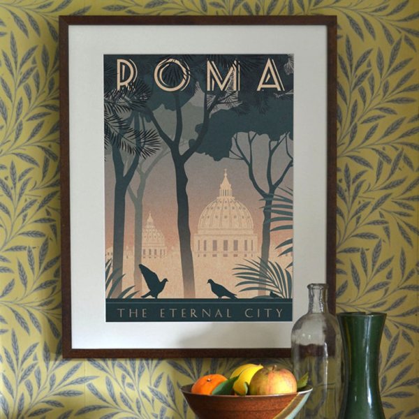 Постер Vogue арт деко