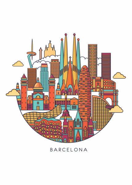 Испания Графика