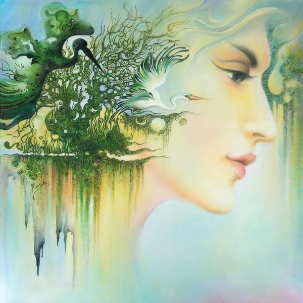 Картины в интерьере нежность