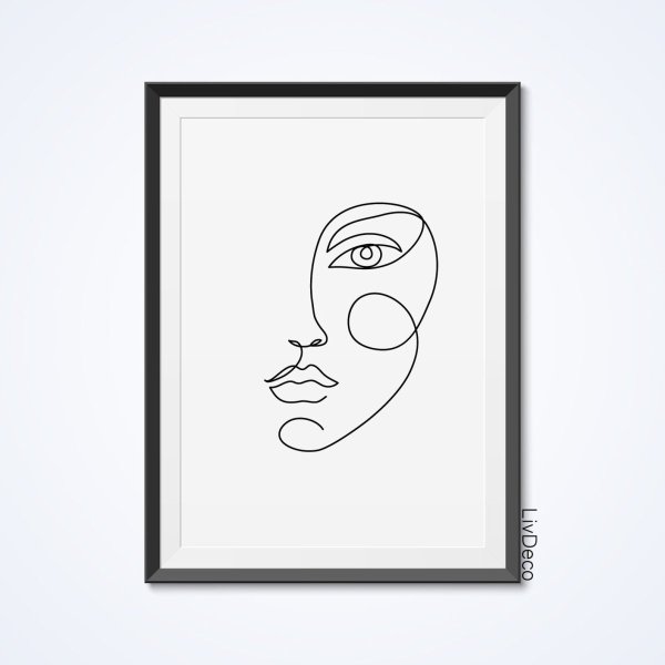 Портрет одной линией