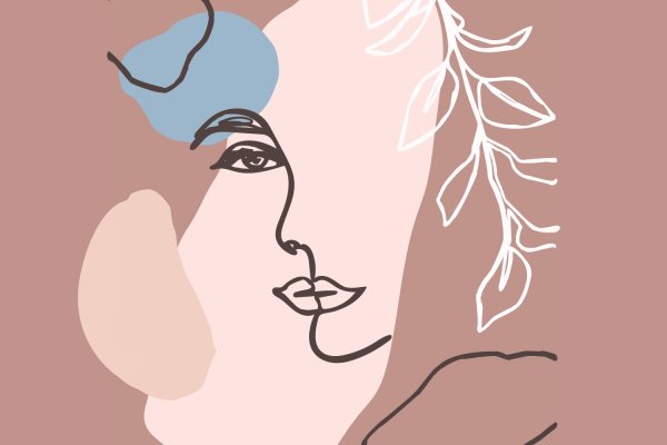 Очертания лица Эстетика