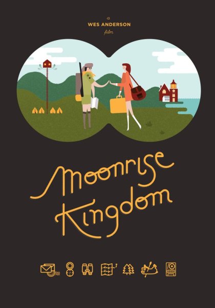 Moonrise Kingdom плакат