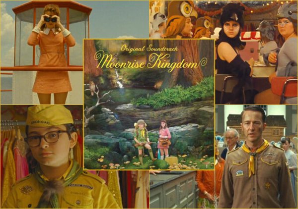 Уэс Андерсон королевство полной Луны Постер