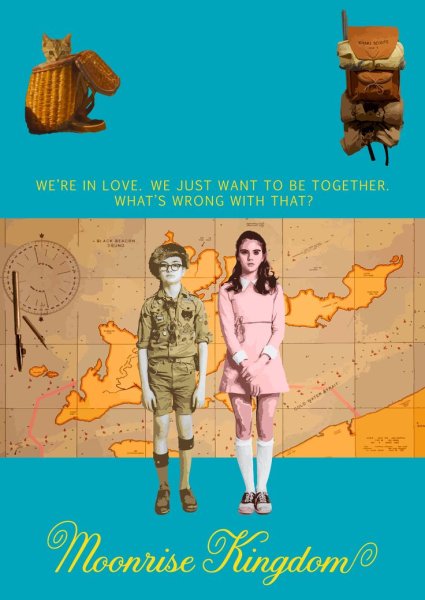 Постер к фильму королевство полной Луны