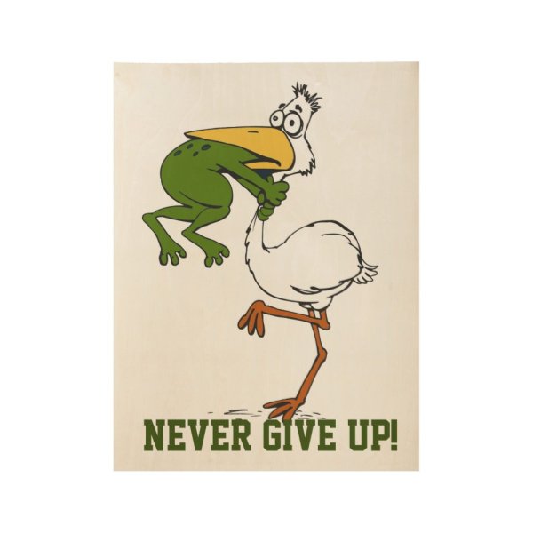 Never give up рисунок