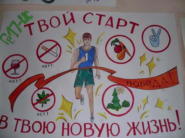 Детские рисунки здоровый образ жизни