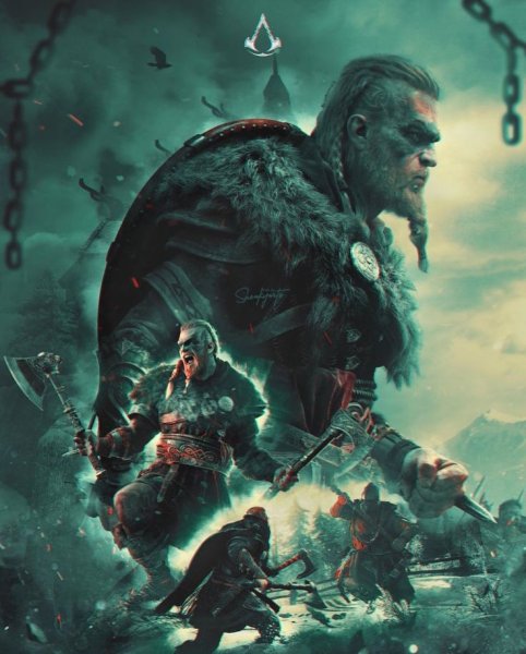 Assassin's Creed Valhalla ps4 диск