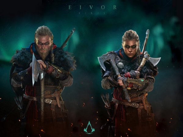 Assassins Creed Valhalla обложка ps4