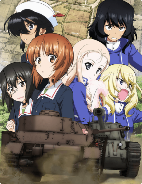 Аниме girls und Panzer das Final