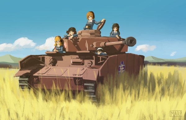 Girls und Panzer танк PZ 4