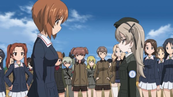 Girls und Panzer команда Бегемот