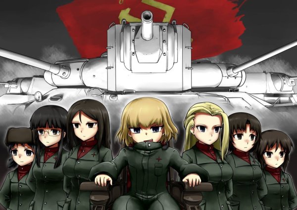 Аниме girls und Panzer правда