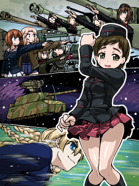 Академия Мажино girls und Panzer
