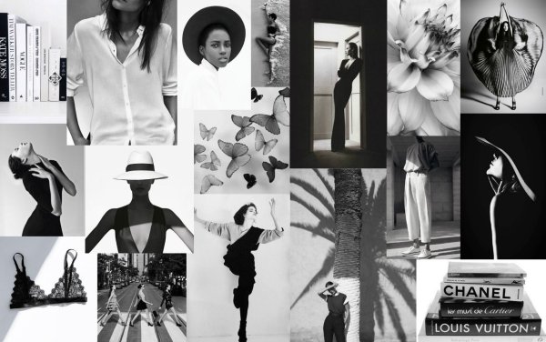 Эстетика серого и черного