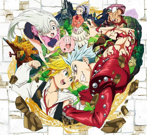 Аниме плакаты семь смертных грехов