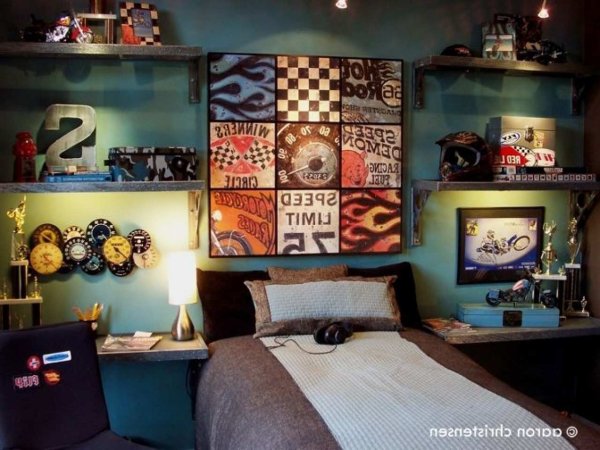 Декор комнаты для парня
