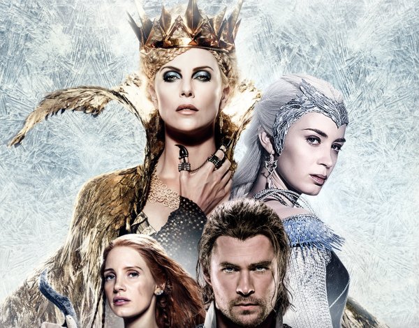 Белоснежка и охотник 2012 Постер