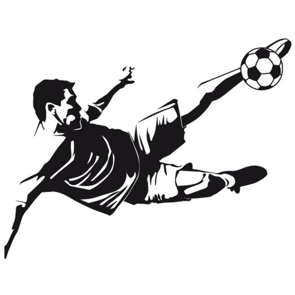 Футболист вектор