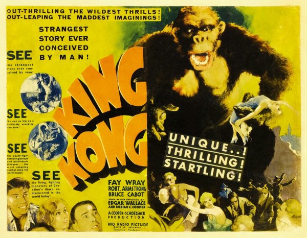 Постер фильма Кинг Конг 1933 года