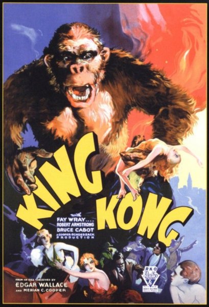 Кинг Конг фильм 1933 Постер