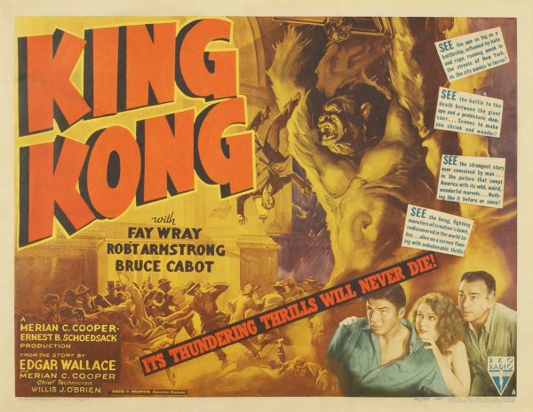 Кинг Конг фильм 1933 Постер