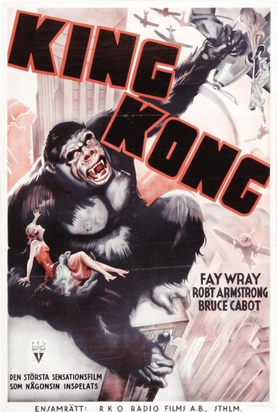 King Kong 1933 Official movie poster