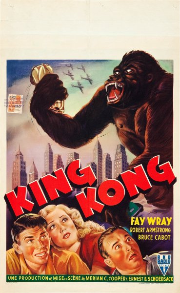 Кинг Конг фильм 1933 Постер