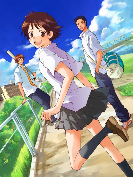 Наклейки с аниме девочка покорившая время