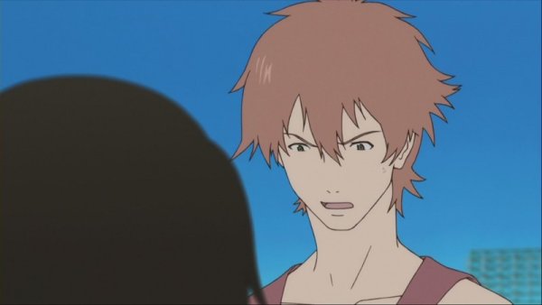 Девочка покорившая время бежит