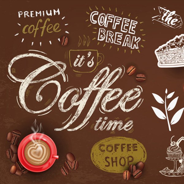 Граффити кофе