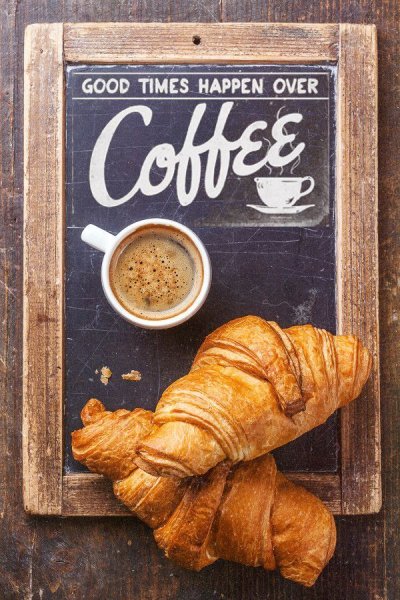 Рекламный плакат кофе