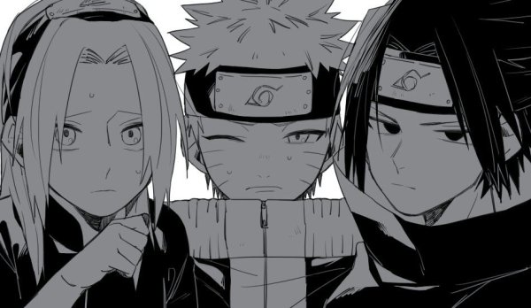 Наруто Саске Сакура и Какаси